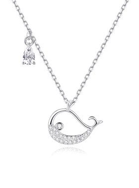 纯银项链女夏锁骨链轻奢小众设计感2023年新款送闺蜜生日礼物