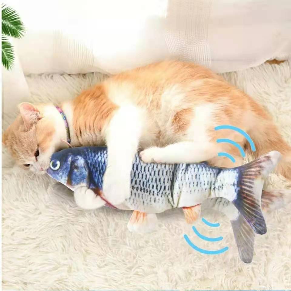 推荐Cat USB Charger Toy Fish Interactive Electric floppy Fis 孕妇装/孕产妇用品/营养 其它 原图主图