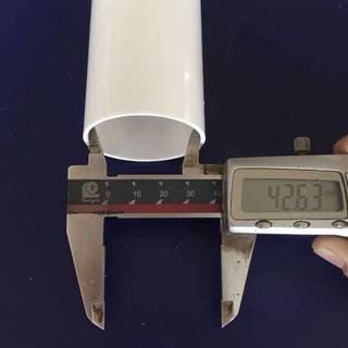 推荐PVC水管管材 塑料圆管模具墙壁装饰外径46mm.内径42.6mm