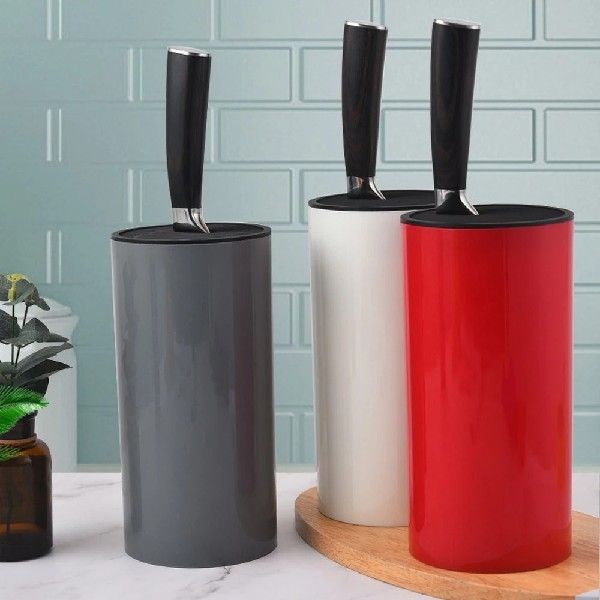 速发Multifunctiona Kitchen Knife Stand Holder Inserted Stora