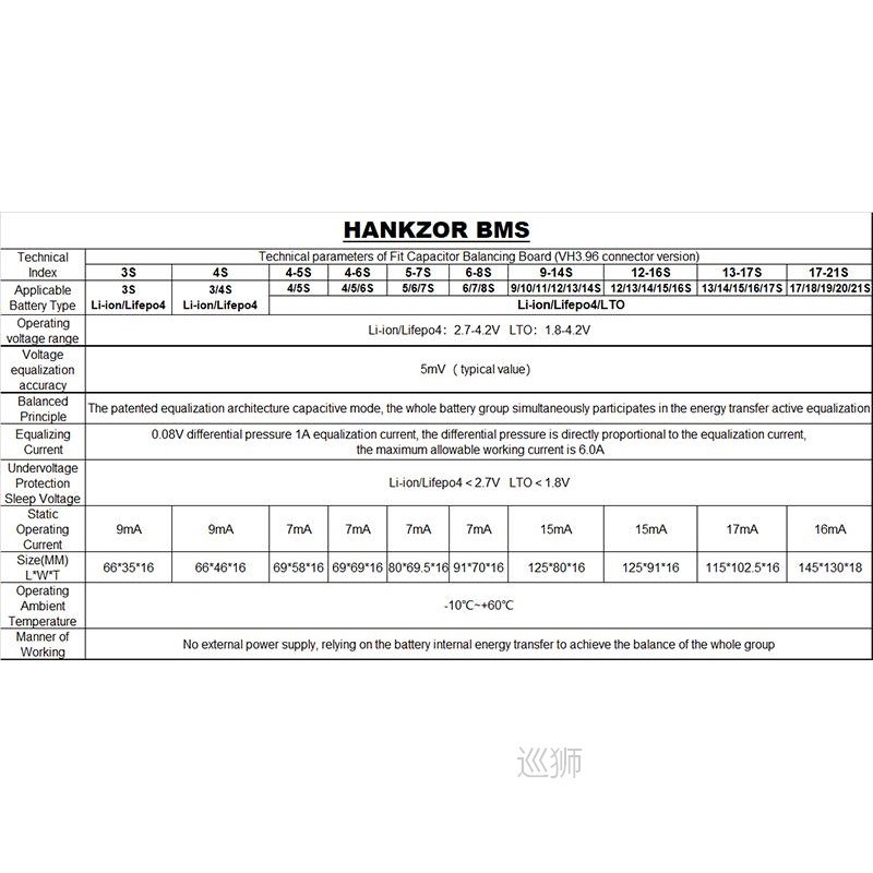 Wholesale Active Equalizer Balancer 5A 3S 4S 5S 6S 7S 8S 14S
