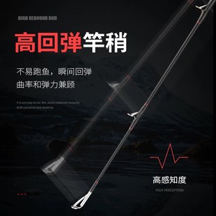 泰坦巨师雷强竿打黑路亚竿XH轻雷水滴轮套装路亚黑鱼草鱼