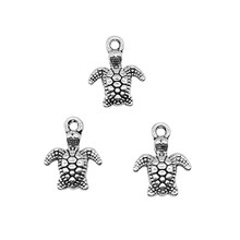 速发WYSIWYG 20pcs 10x13mm Charms Sea Turtle DIY Jewelry Find