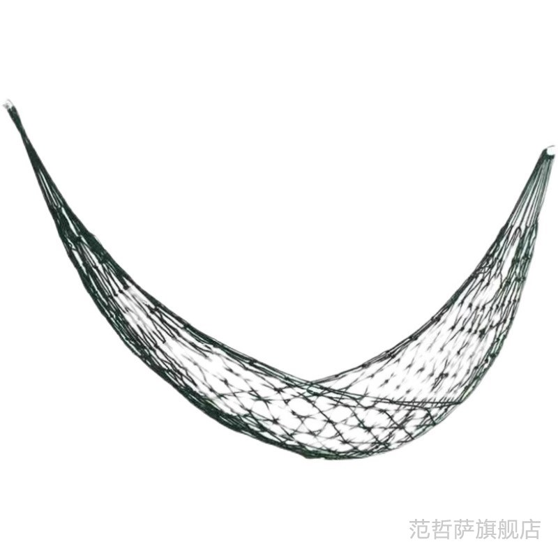 现货吊床户外秋千网状加粗尼龙绳儿童成人野餐露营家用防侧翻吊椅