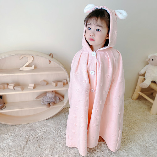 儿童挡风抱被秋冬长款男女宝宝出门防风衣新生儿婴儿披风斗篷外出