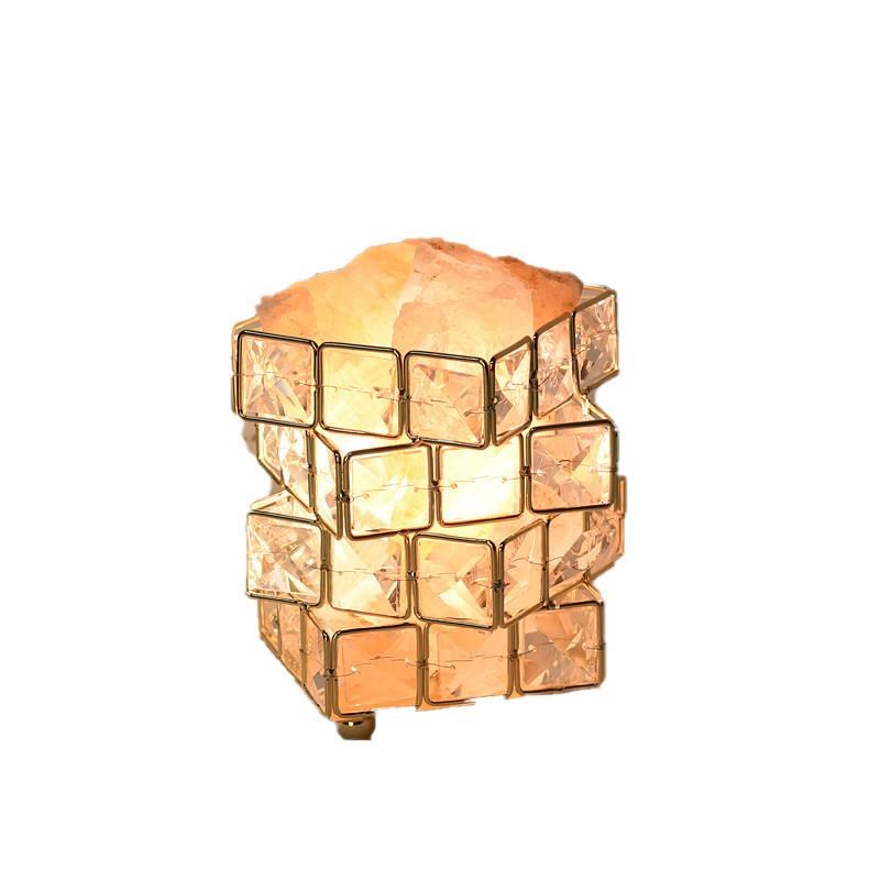 盐灯小夜灯卧室睡眠床头灯香薰台灯高级感夜灯生日礼物氛围灯情调