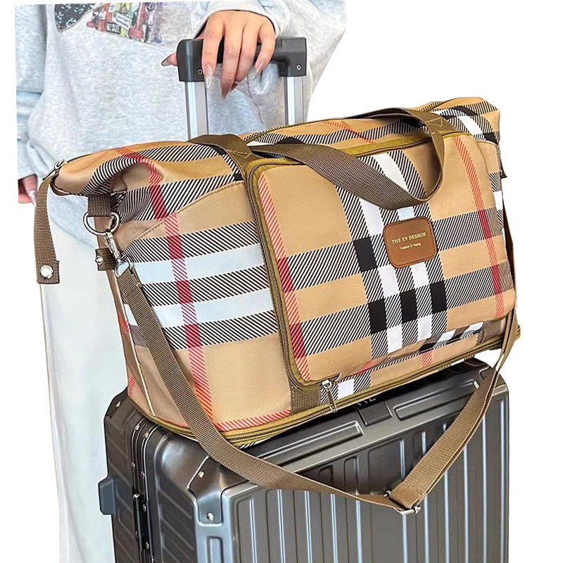 可折叠旅行包女短途手提超大容量健身包轻便待产收纳出差行李袋子,箱包皮具/热销女包/男包,旅行袋,淘宝优惠券,粉丝福利购,淘宝优惠卷