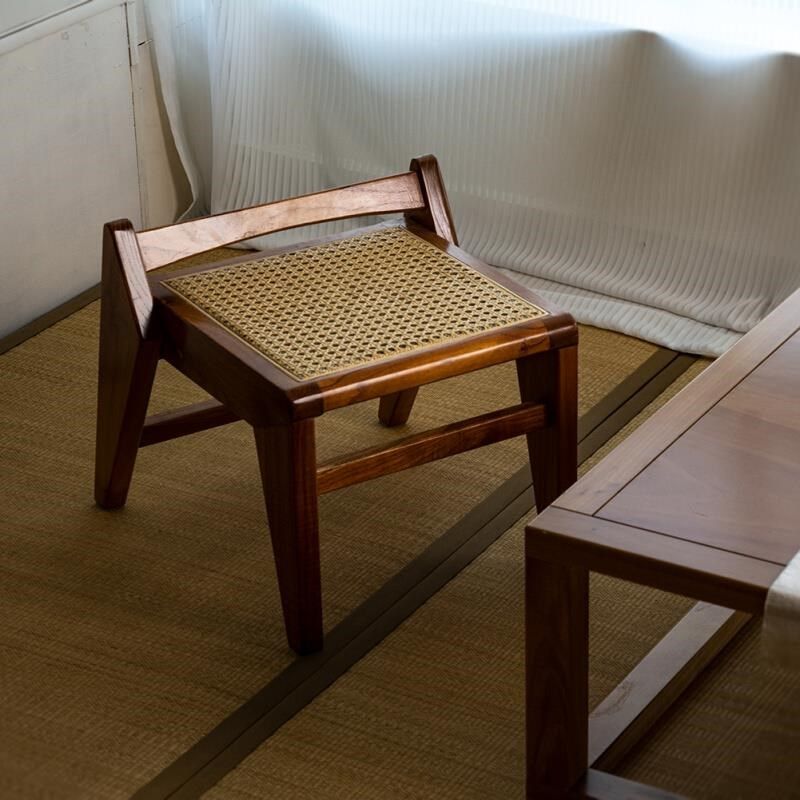 寅榫藤编实木榫卯小凳子玄关换鞋凳沙发凳茶几边凳矮凳透气侘寂夏,饰品/流行首饰/时尚饰品新,DIY配件,淘宝优惠券,粉丝福利购,淘宝优惠卷