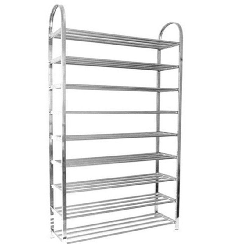 优质不锈a钢鞋架多层金属置物柜经济型简易收纳室内外门厅寝室靴,住宅家具,鞋架,淘宝优惠券,粉丝福利购,淘宝优惠卷