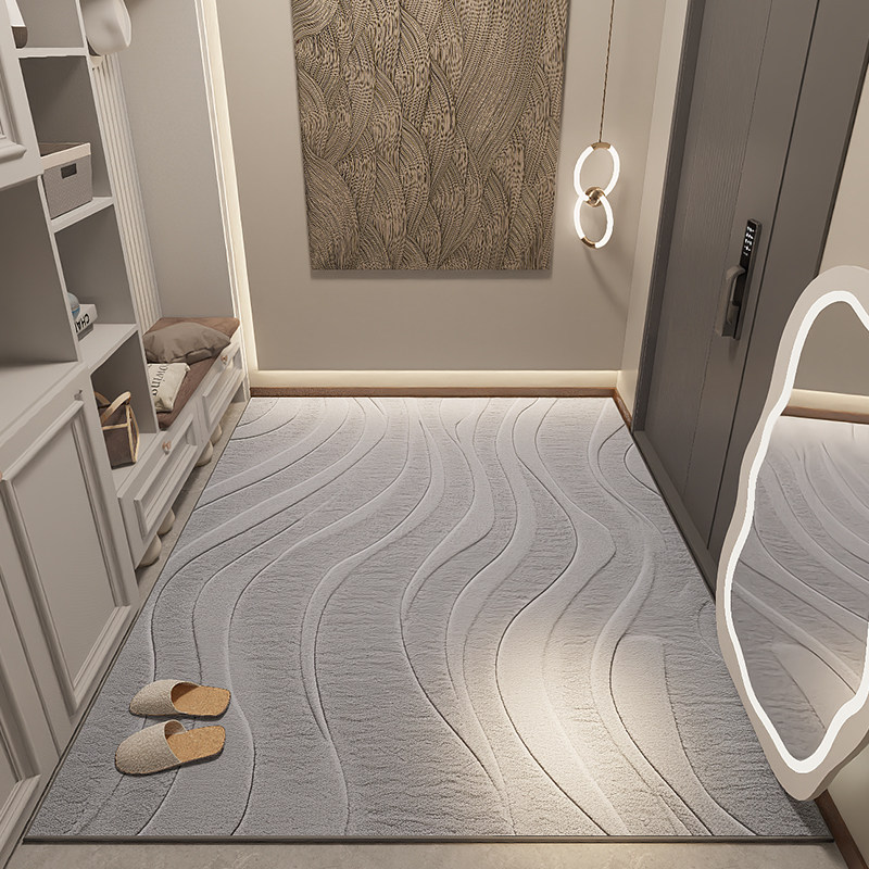 定制高级感进门地垫入户门垫防滑家用客厅地毯可裁剪耐脏玄关脚垫,居家布艺,入户地垫,淘宝优惠券,粉丝福利购,淘宝优惠卷