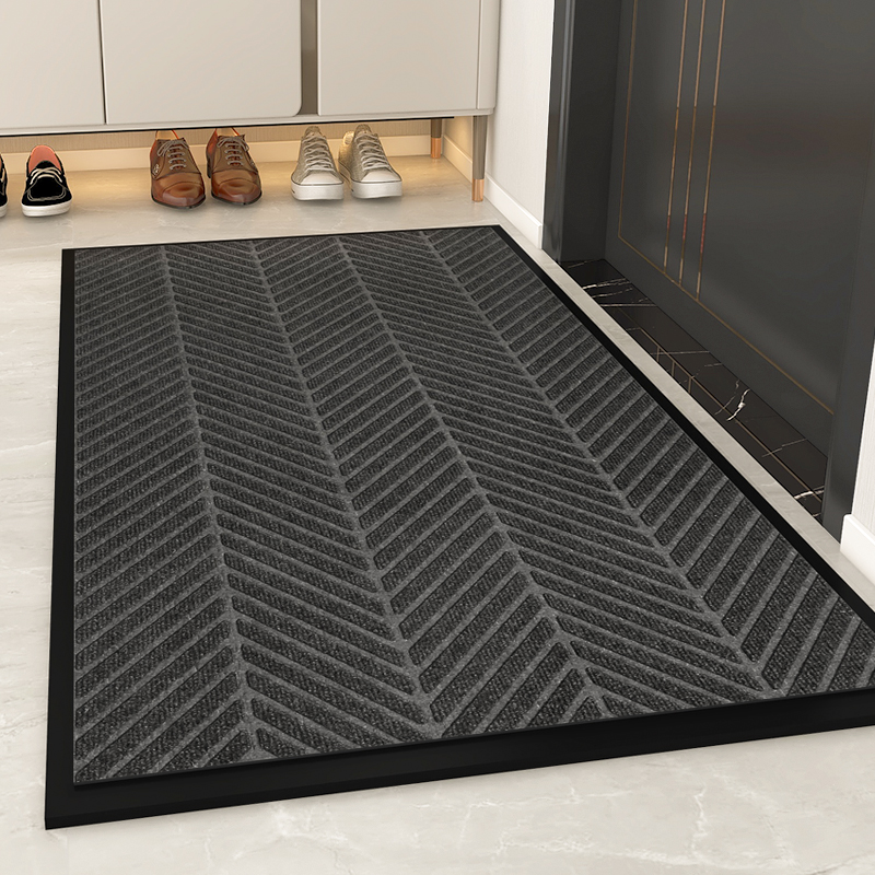 别墅豪宅入户门玄关地垫大门口y室外防滑进门地毯门垫家用定制尺