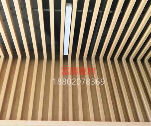 吊顶铝U槽铝条铝片木纹铝t板广告牌外墙铝方通弧形方通 厂家送龙