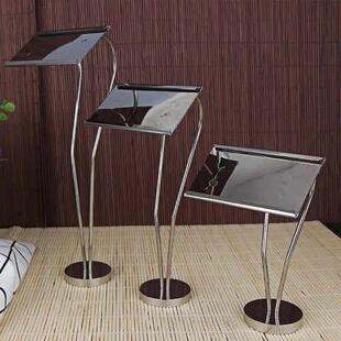 菜牌标价牌数字桌牌支架牌子西餐不锈钢台号牌自助餐宴会卡架餐牌