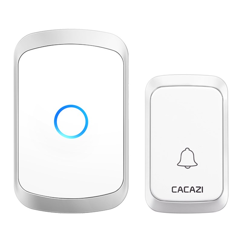 免插电门铃无线家用远距离直流电池款电子遥控老人呼叫器三拖一