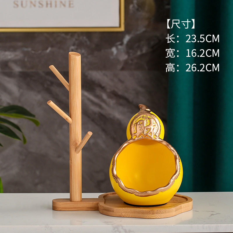 速发创意入户门口钥匙收纳摆件进门鞋柜玄关客厅家居装饰品乔迁礼
