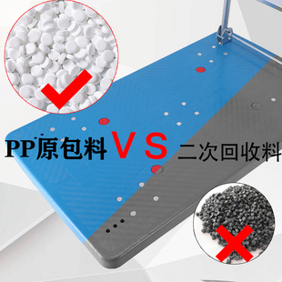 五轮手推车搬运车拖车平板车折叠便携静音四轮快递家用小推车拉货