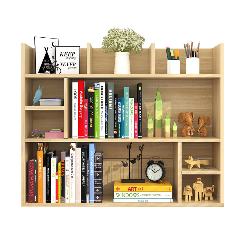 简易儿童书架桌上书架学生宿舍书架桌面多层置物架卧室书柜收纳架,住宅家具,书架,淘宝优惠券,粉丝福利购,淘宝优惠卷