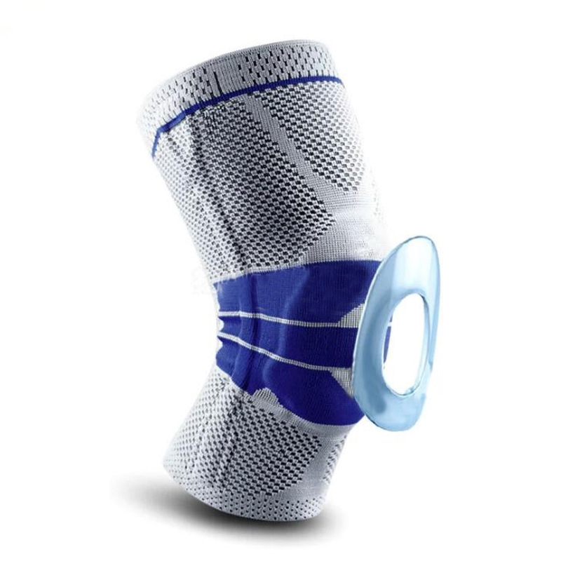 极速Knee Support Compression Silicone Kneepad Spring Knee Br