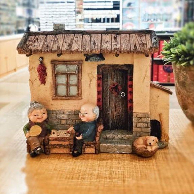 室内装饰礼物摆设情侣乔迁摆件桌面礼品置物架小老人送电视柜,节庆用品/礼品,储蓄罐,淘宝优惠券,粉丝福利购,淘宝优惠卷