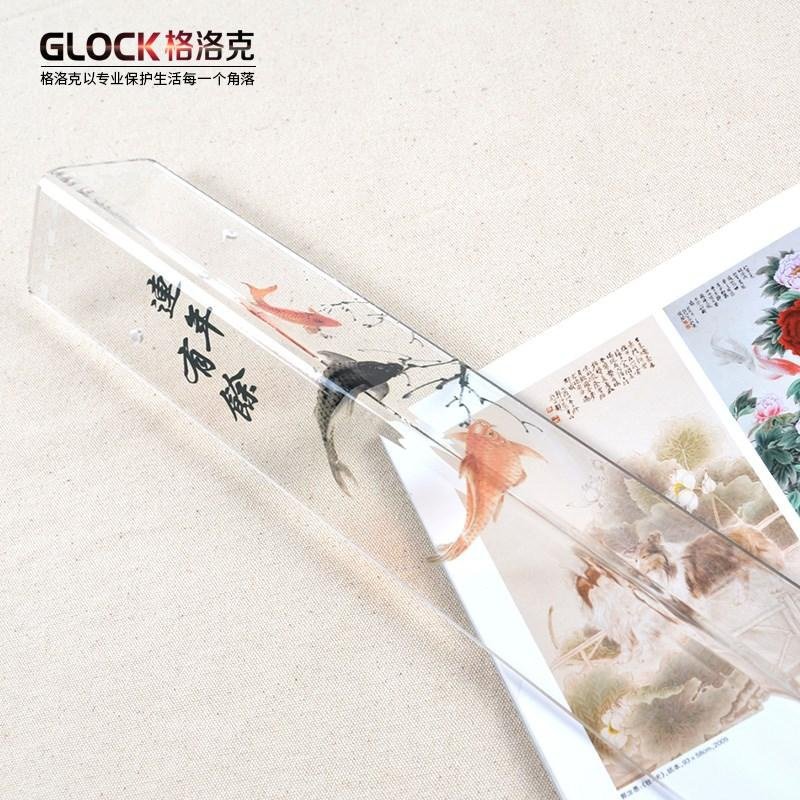 新中式压克力保护墙角透明条护撞条O免打孔护墙角护角条