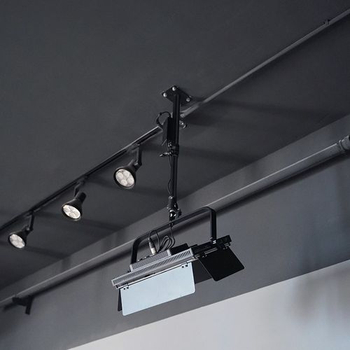 雷普曼吊顶摄影灯架led演播室摄影棚吸顶灯架配转接头伸缩支架吊
