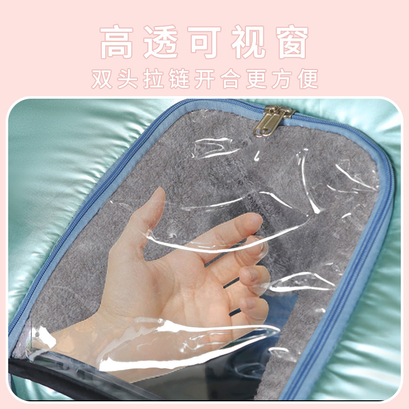 亲子款电动车挡风被冬季加绒加厚防寒保暖电瓶踏板摩托儿童防风罩