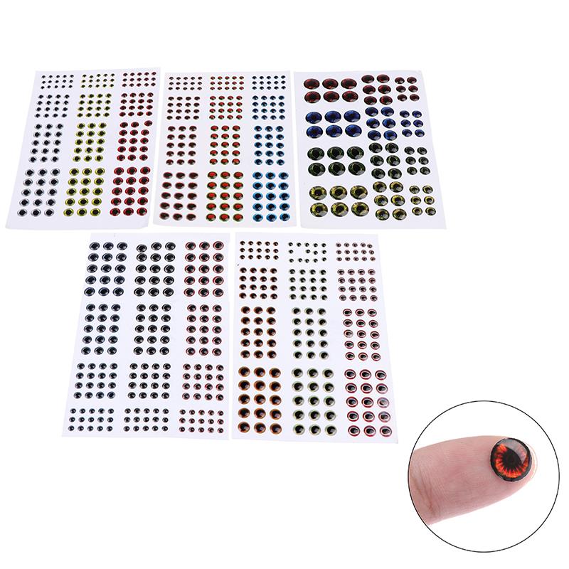 新品1 Set/183pcs/72pcs Artificial Fish Eyes 0.39