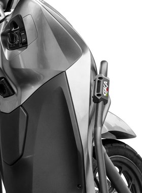 适用本田LEAD125摩托车防摔保险杠护杠前护杠排气管护杠无损改装