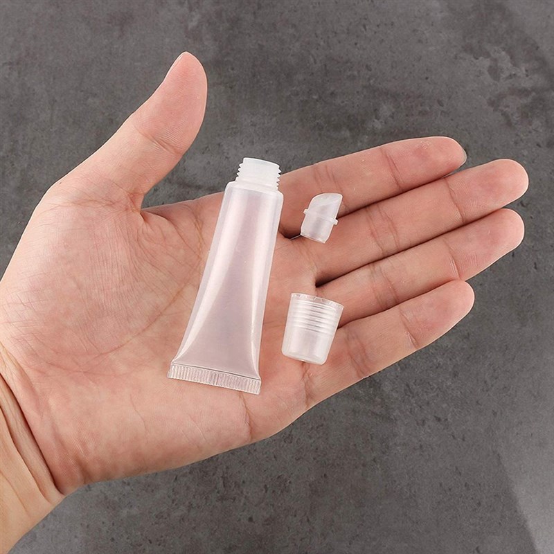 36pcs 10ml Lip Gloss Tube Transparent Refill Empty Container