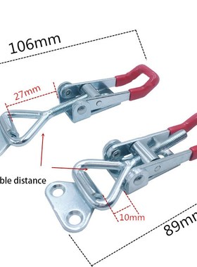 1pc Adjustable Toggle Latch Catch Hasp Spring Loaded Cabinet