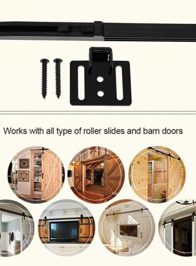 1Set Door Slide Damper Soft Close Slides  Sliding Barn Door