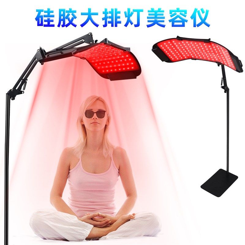 led光谱仪红蓝光面罩仪 修复补水灯照美容带支架硅胶X大排灯美容,美容美体仪器,电子美容仪（非器械）,淘宝优惠券,粉丝福利购,淘宝优惠卷