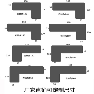 转角书桌书架组合一体黑胡桃木家B用l型卧室办公桌拐角学习电脑桌