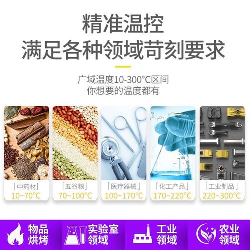 现货。电子电热恒温鼓风r干燥箱实验室工业烘箱小型高温真空不锈