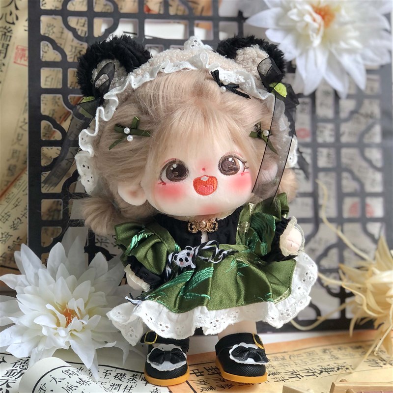 娃衣20cm棉花娃娃衣服现货古风汉服裙子公仔换装玩偶配饰丝竹只只