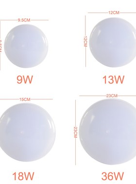 ceiling light 9W 13W 18W 36W LED Round Panel Light down ligh