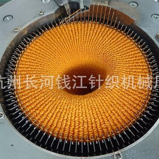 毛球发圈机针织小型编织机圆机双面电脑提花机发圈机帽子围巾机