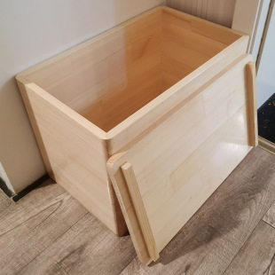 凳可坐 定制储物凳整理柜杂物玩具收纳y箱木箱带盖实木质家用换鞋