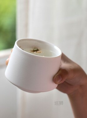 Double Walled Ceramic Tea Cup Chinese Kung Fu Tea Cup 170ml