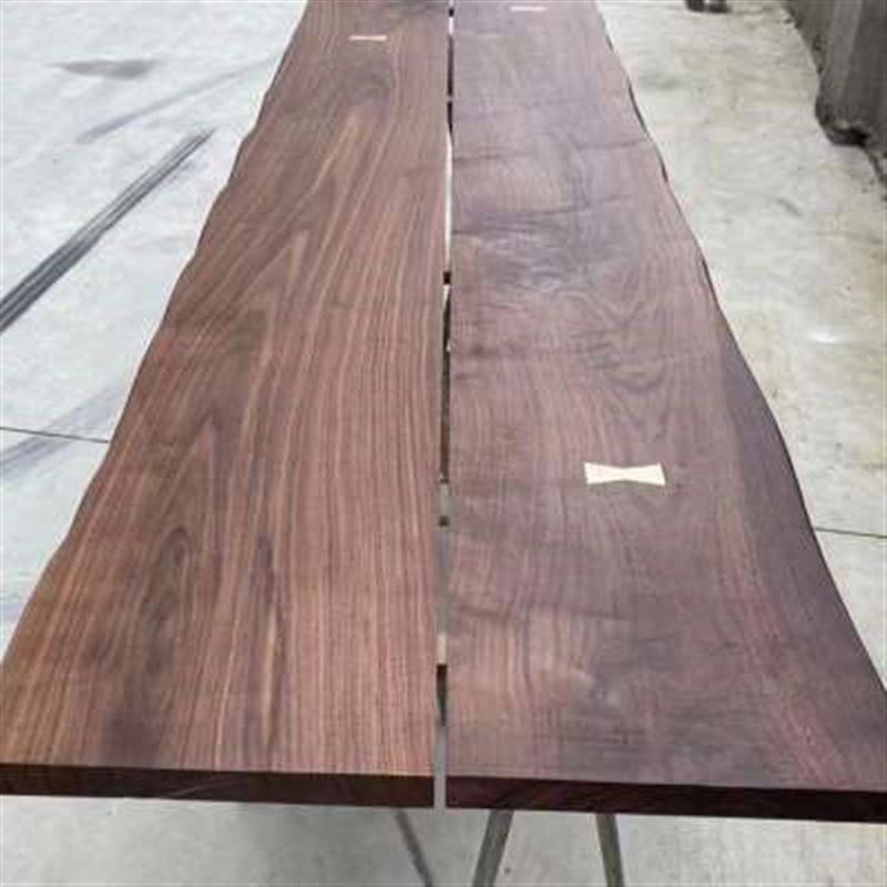 新款北美黑胡桃木实木大板吧台茶桌茶台餐桌自然边原木办公桌面板,基础建材,原木木方,淘宝优惠券,粉丝福利购,淘宝优惠卷