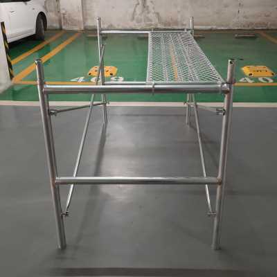 厂促厂销移动鹰架踏板加厚热浸镀锌钢丝网K面方管踏板钢踏板跳板