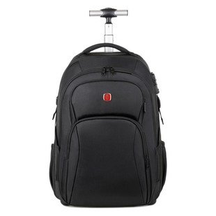 隐藏式拉杆书包学生双肩旅行包大容量带轮子可登机商务出差行李箱
