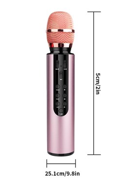 KTV Condenser Handheld Audio Mic Karaoke Microphone Stereo S