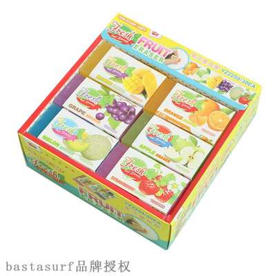速发Iigen Yizheng stationery boxed jelly eraser creative car