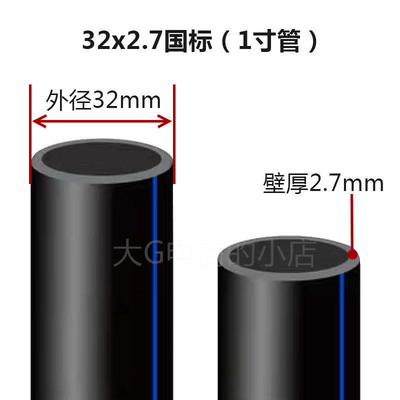 。p自e来给水饮用管材20.2s5.32.40.50热熔管3分4分6分1寸防冻63