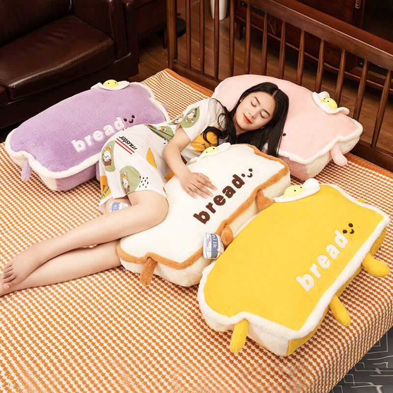 吐司靠枕床头卧室床上靠垫女生睡觉夹腿抱枕超软宿舍靠背垫可拆洗,居家布艺,床头靠垫,淘宝优惠券,粉丝福利购,淘宝优惠卷