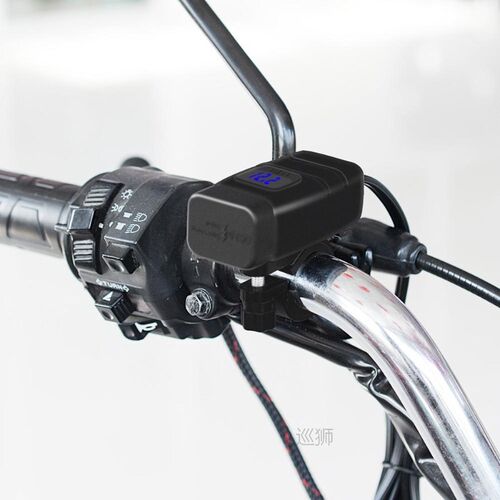 Motorcycle Vehicle-Mounted Charger Waterproof USB Adapter 12