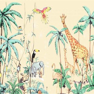 beibehang Custom wallpaper photo tropical rain forest plant