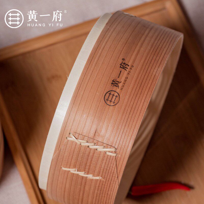 黄一府加深蒸笼蒸屉加深柳杉木蒸格饭桶家用竹制小笼包蒸锅笼屉