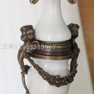 欧式烛台 仿古工艺蜡 牛蹄纯铜/蜡台